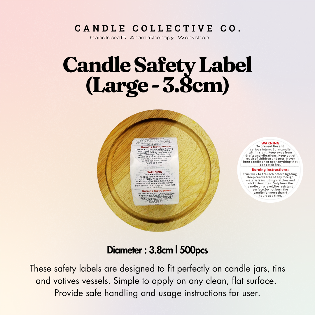 Safety Label 3.8cm