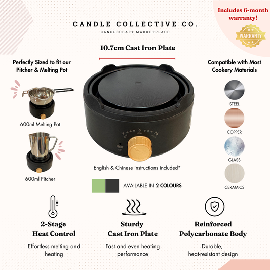 Electric Heater | Black