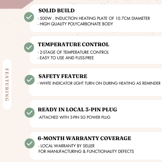 Electric Heater | Black