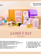 Family Soap Kit | Natural Melt & Pour Soap Bars
