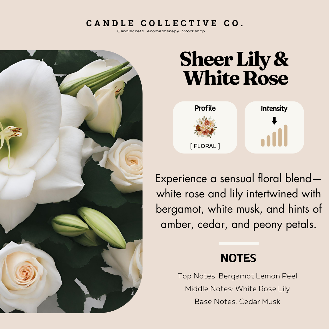 Sheer Lily &  White Rose