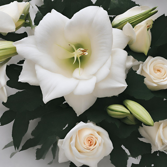 Sheer Lily &  White Rose
