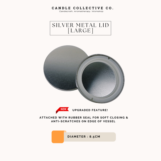 Silver Metal Lid | Medium